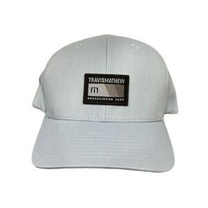 Travis Mathew Adjustable Hat Light Blue Unisex Snapback Casual Cap